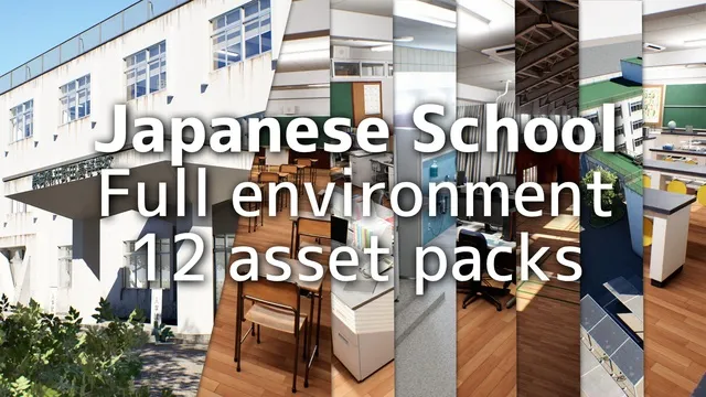 Japanese School Mega Pack