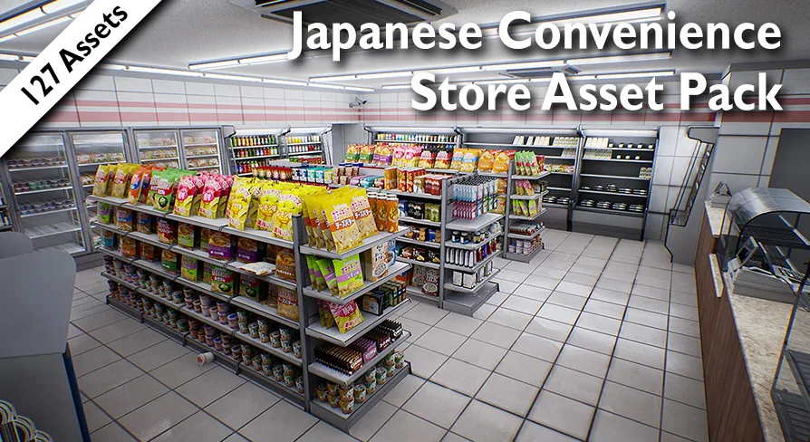Japanese Convenience Store Pack - Konbini