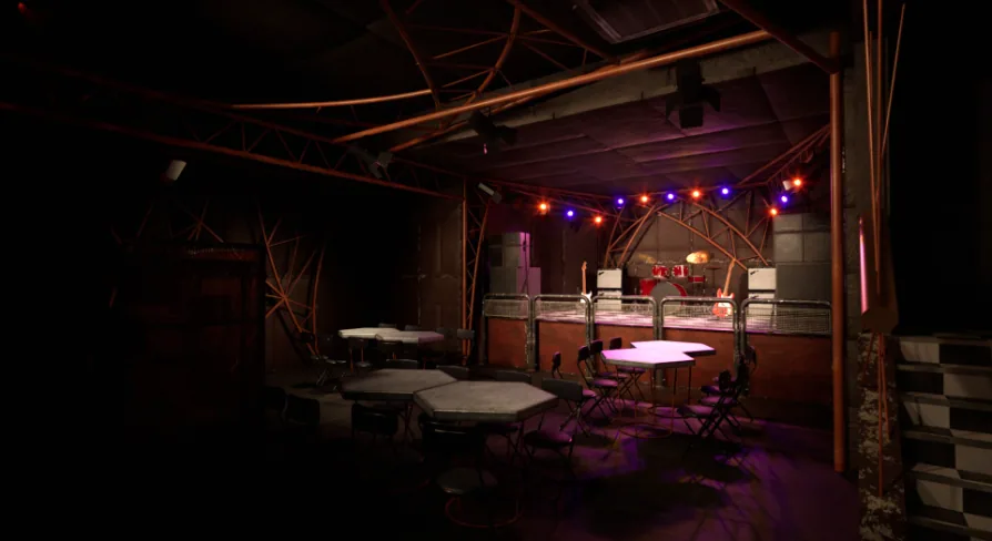 Japanese Rock Club - Environment to host your virtual parties
