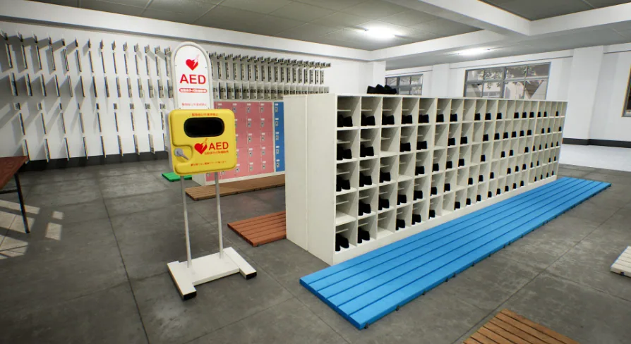 Japanese School Interior Props - Asset Pack