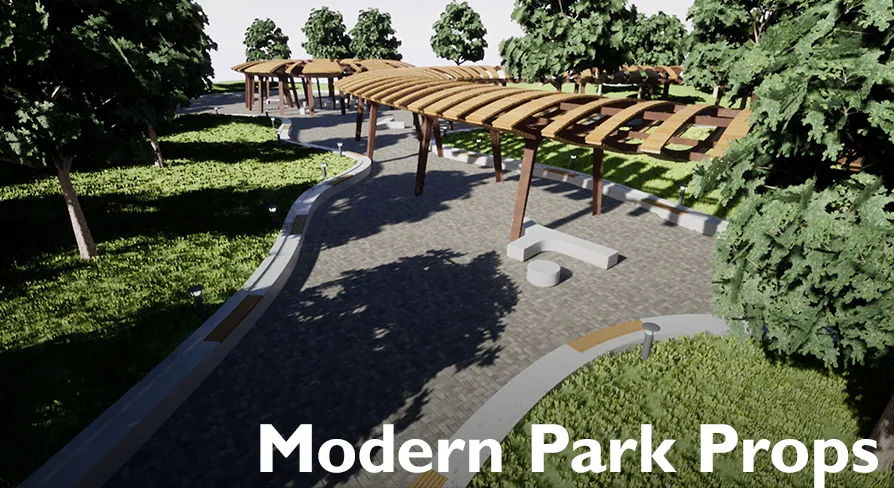 Modern Park Props