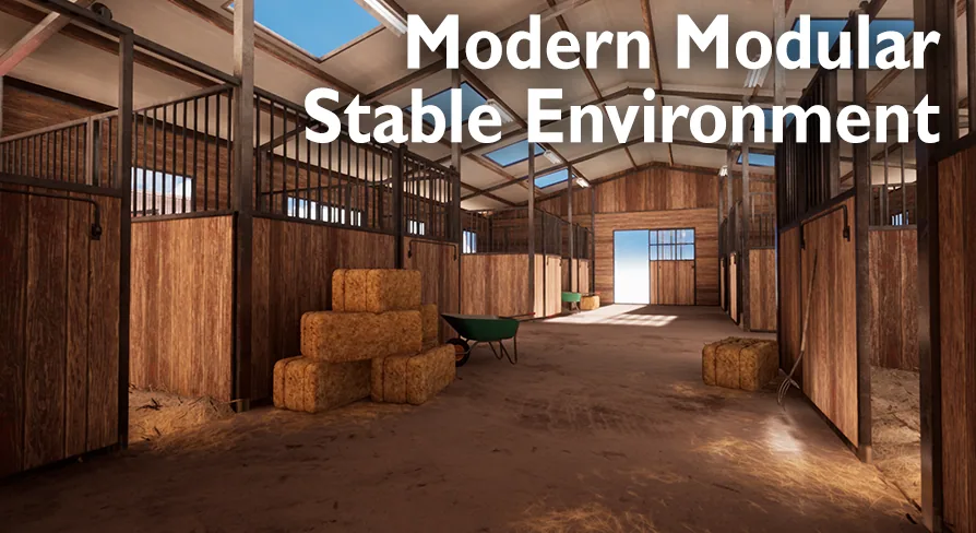 Modern Stable Environment - Modular Assets