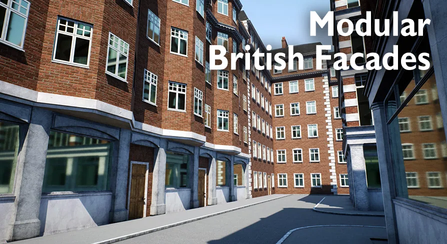 Modular British Buildings (Facades)