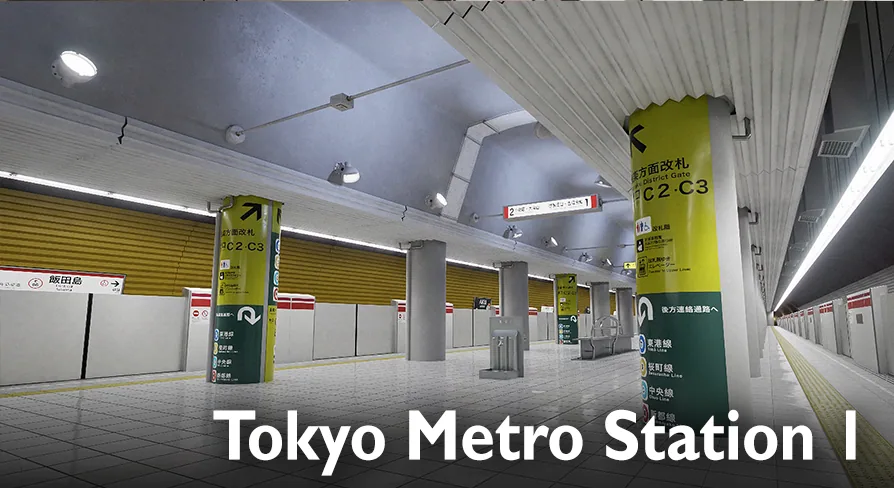 Tokyo Metro Station 01